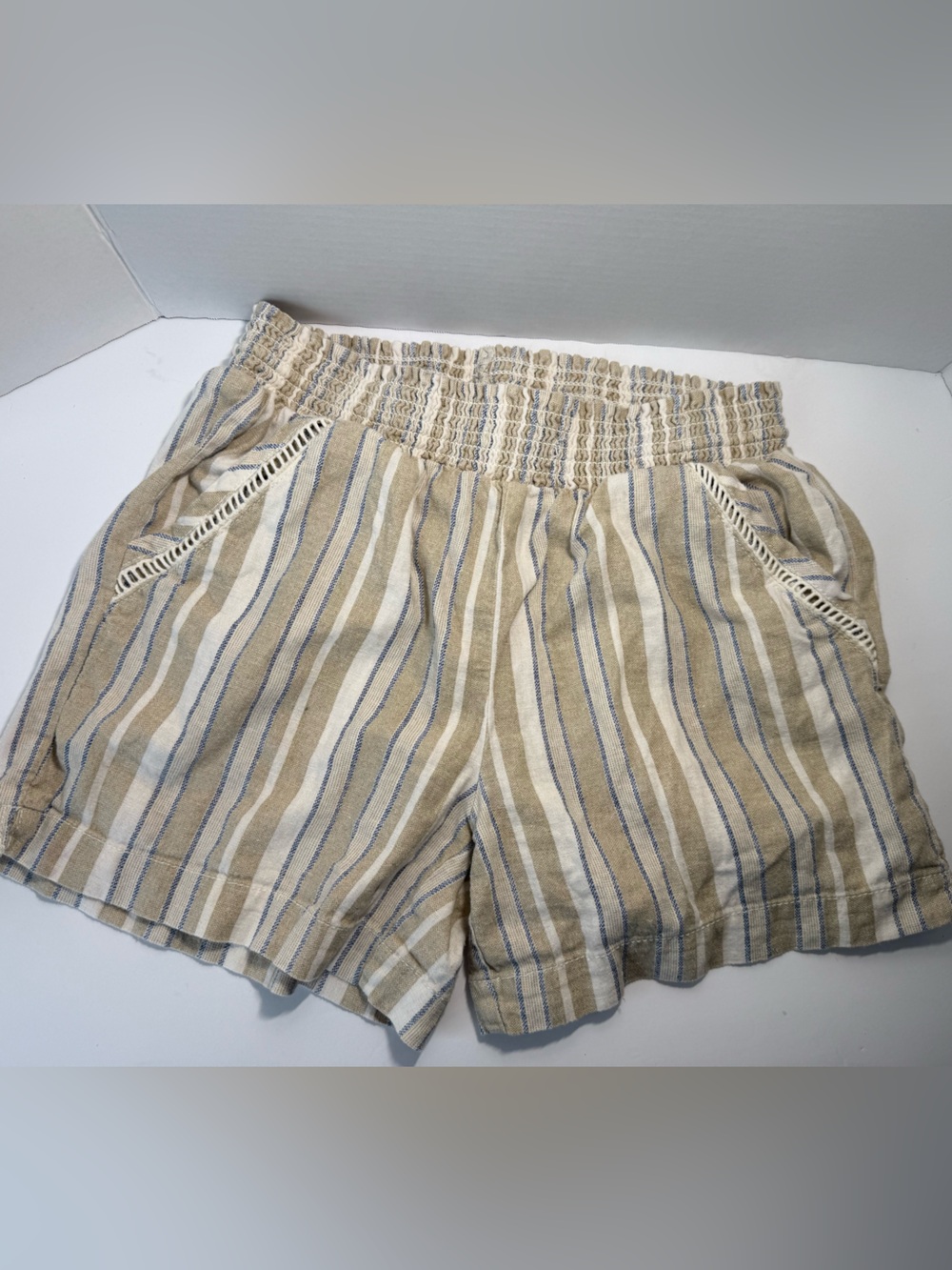 Briggs Striped Stretch Shorts Size S